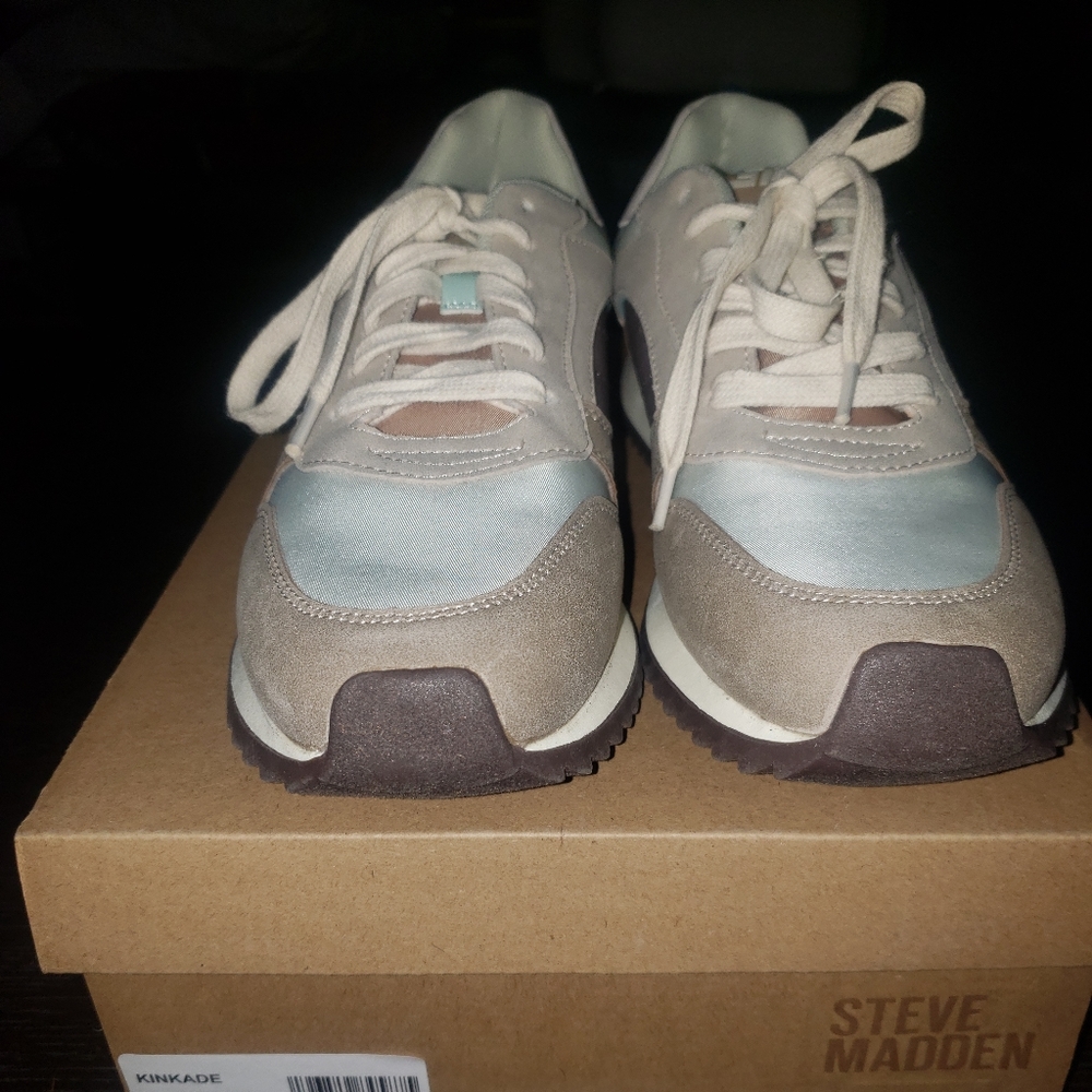 Men's steve madden kinkade pastel mul color sneaker size 10